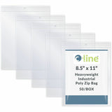 C-Line Letter-size Heavyweight Poly Zip Bags