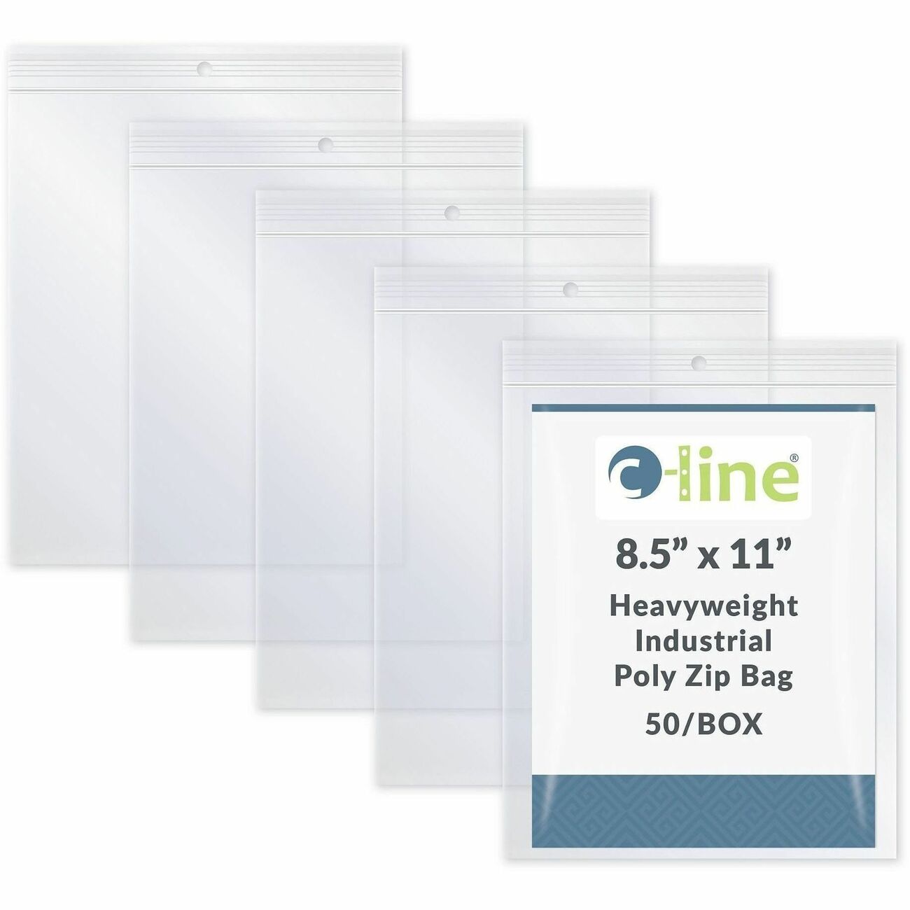 C-Line Bags Zip Poly Hvywt 8.5X11