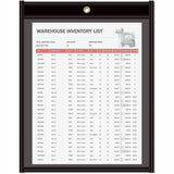 C-Line Shop Ticket Holders - Stitched - One Side Clear - 11" x 14"