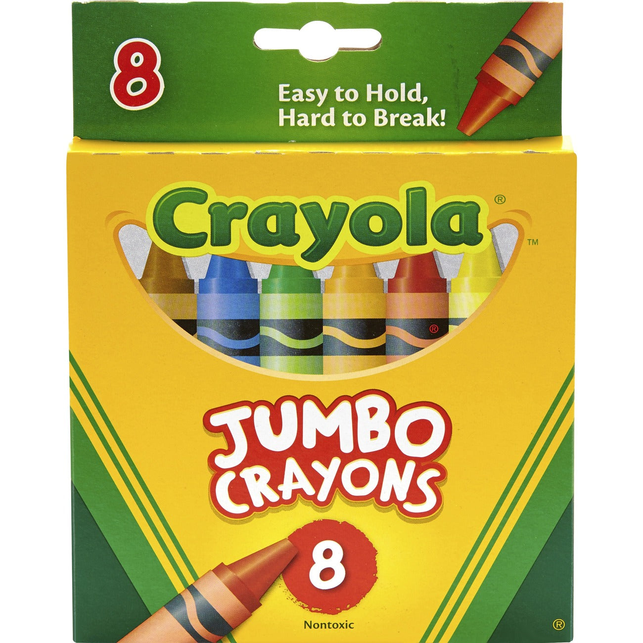 Crayola Crayon Jumbo 8/Bx