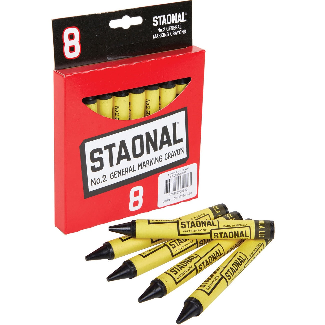 Crayola Marker Staonal 8/Bx Bk
