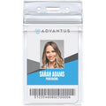 Advantus Badge Credit Bus 50Pk Clr