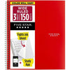 Five Star Three-subject Notebook