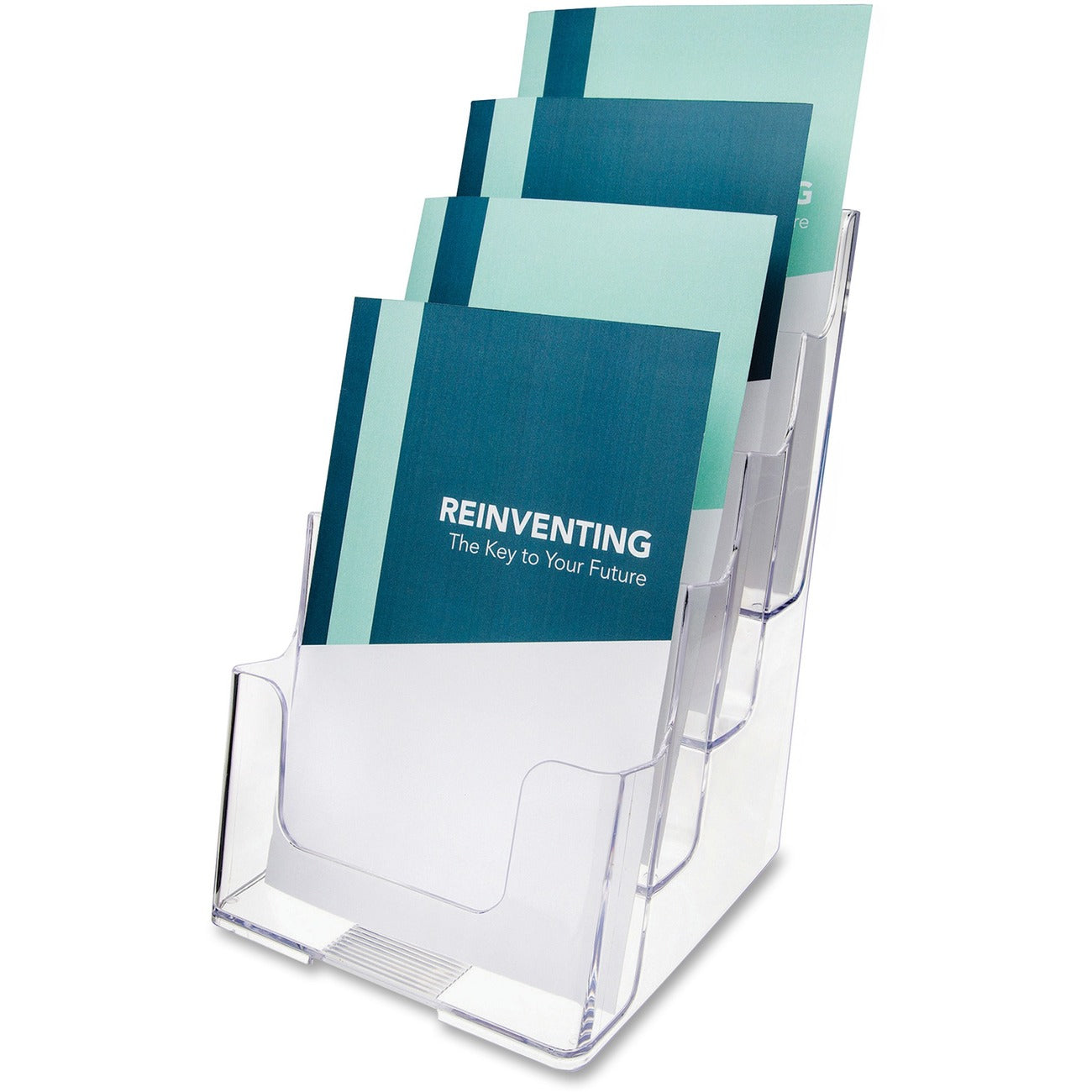 deflecto Rack Literature Clr