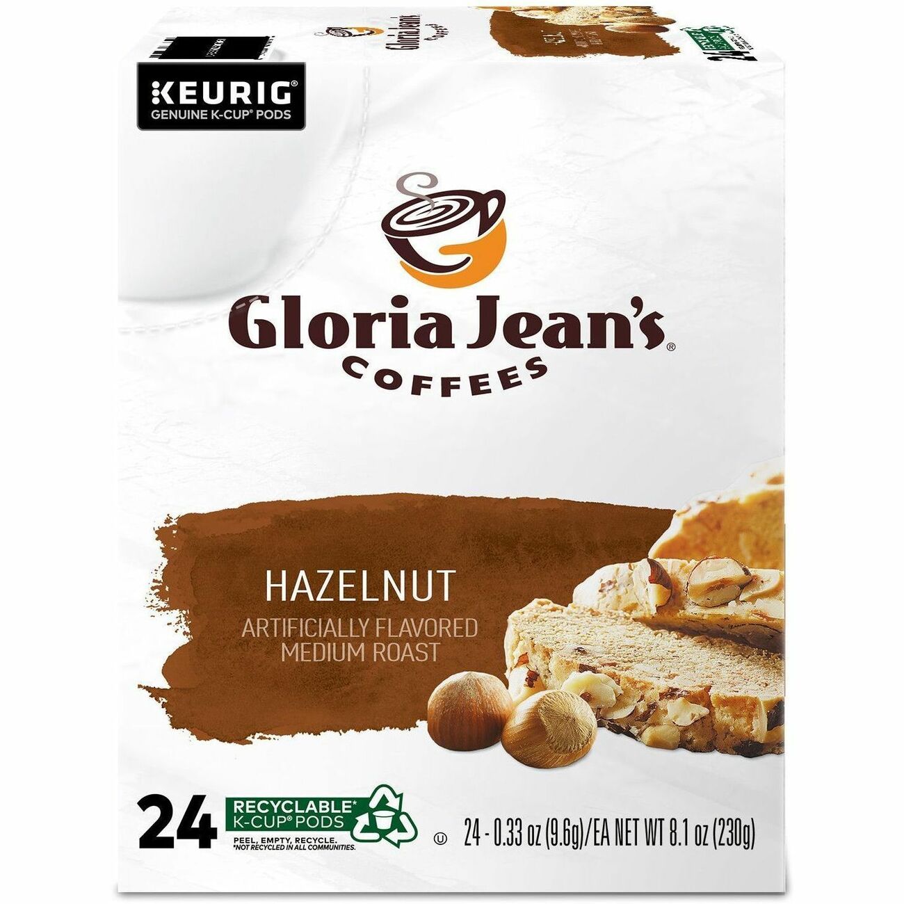 Kcup Hazelnut 24/Bx