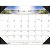 House of Doolittle Recycled Illustrated Desk Pad Calendar