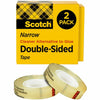 Scotch Permanent Double-Sided Tape - 1/2"W