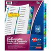 Avery Dividers Toc Dblclm 32Tab