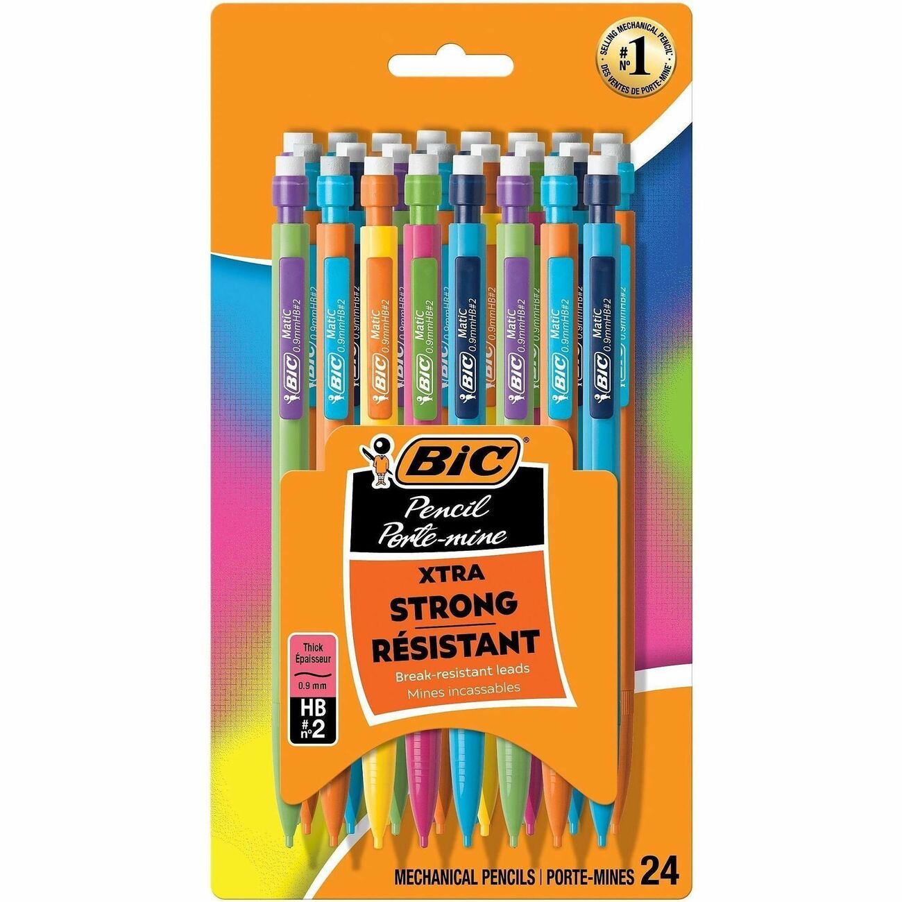 BIC Pencil Mech 24Pk .9Mm