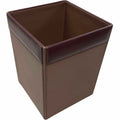 Basket Lthr Ma Sq