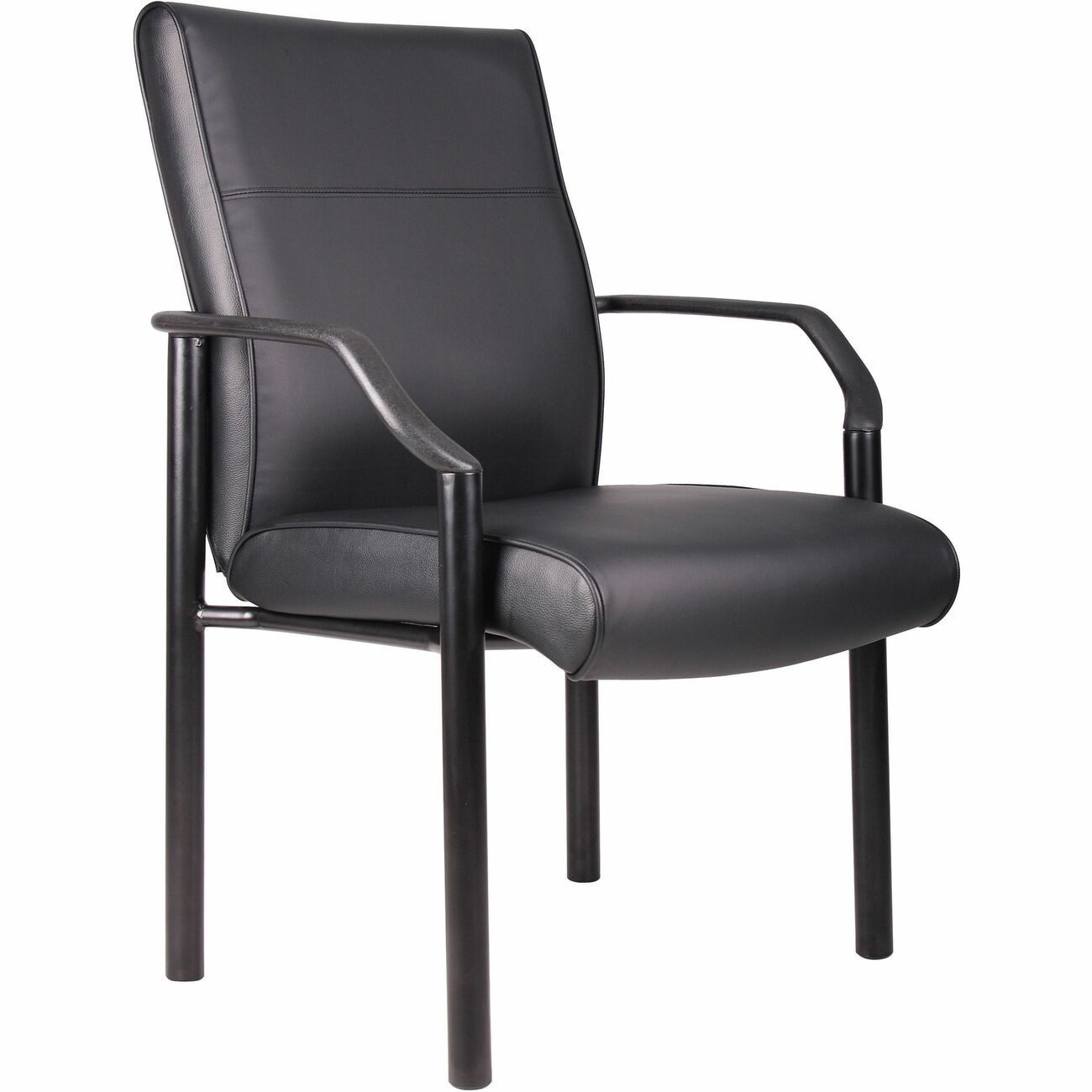 Chair Guest Black Vinyl