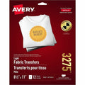 Avery Fabric Transfers We 8-1/2X11