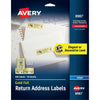 Avery Label Foil Gold 30Up
