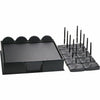 Conf Lthr Delux 33Pc Bk