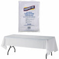 Genuine Joe Tablecovr Plastic 54X108 We