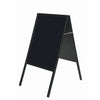 MasterVision Sign Dble-Sided Blk