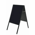 MasterVision Sign Dble-Sided Blk