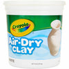 Crayola Clay Air-Dry Bucket 5Lb We