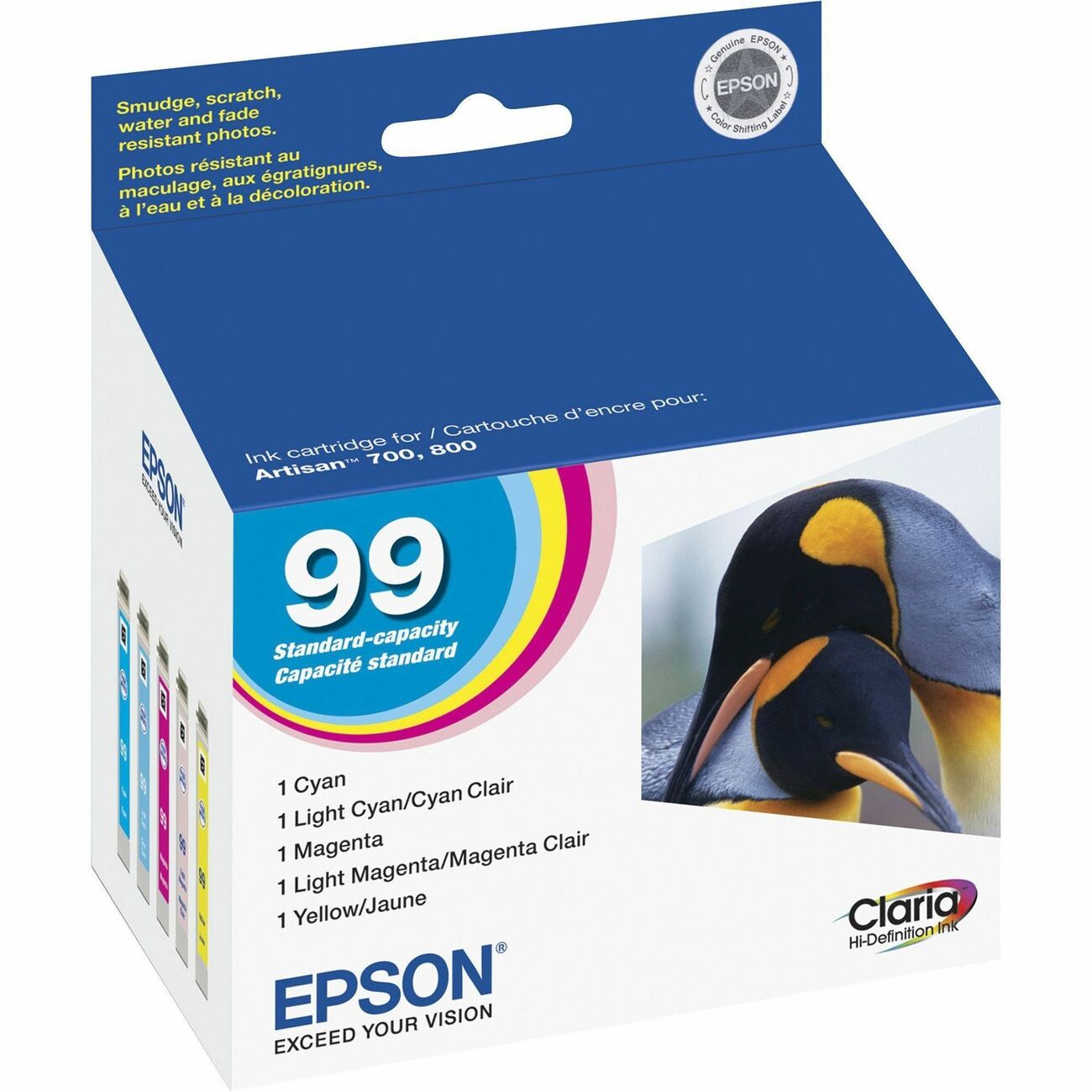 Epson Crtdg Ink Multpk Art700 Col