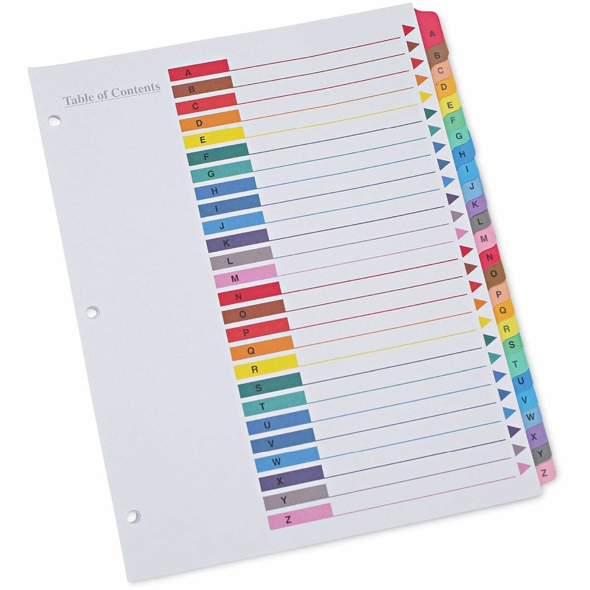 Universal Index Divider