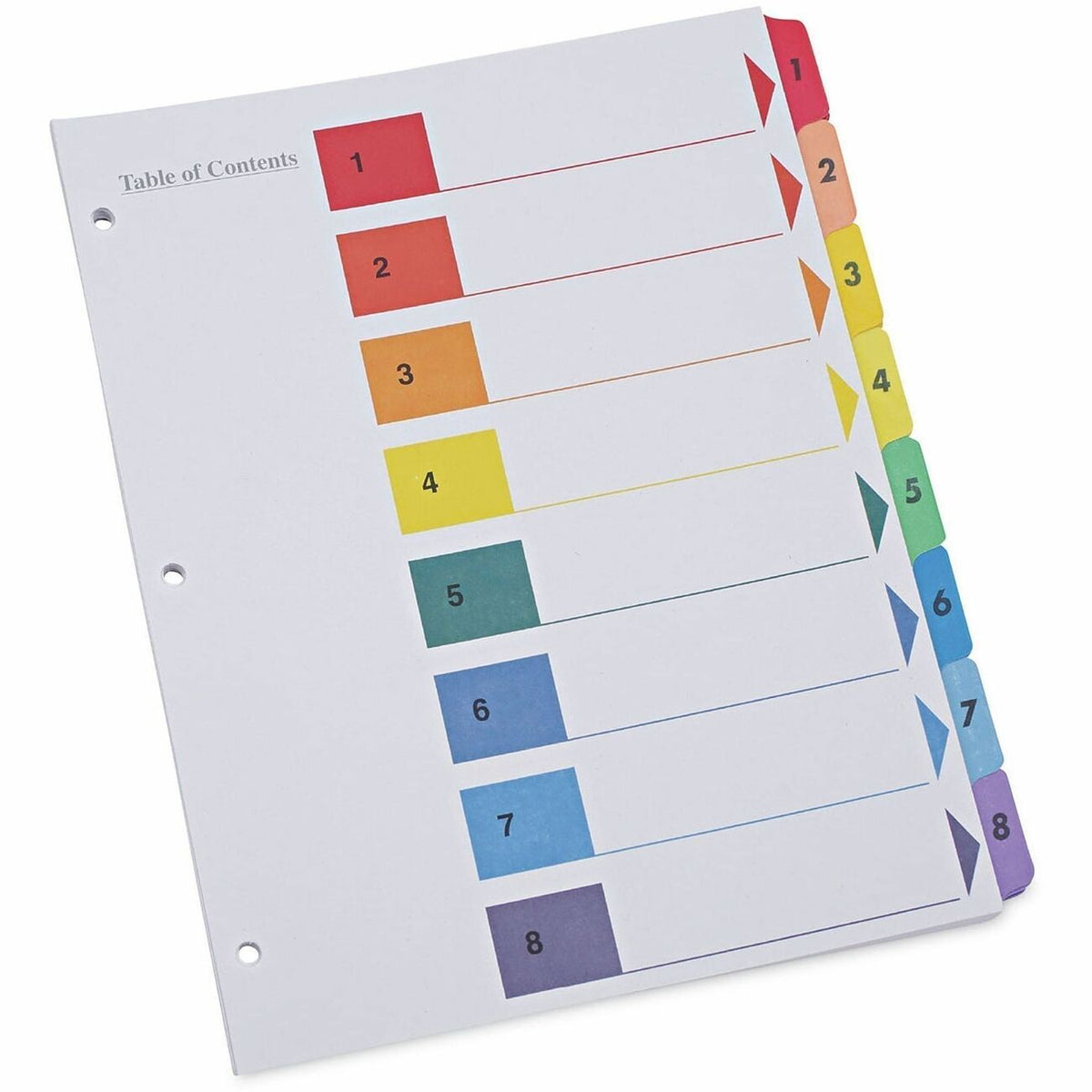Universal Index Divider