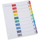 Universal Index Divider