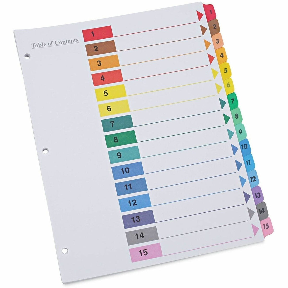 Universal Index Divider