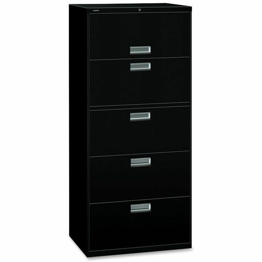 HON File Lat 5 Drawer 30'-Bk
