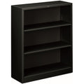 HON Bookcase 3Shlf Mtl 41inH Bk