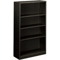 HON Bookcase 4Shlf 60inH Bk