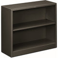 HON Bookcase 2Shlf Mtl 29inH Ccl