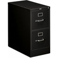 HON File Ltr 2Drw W/Lock Bk