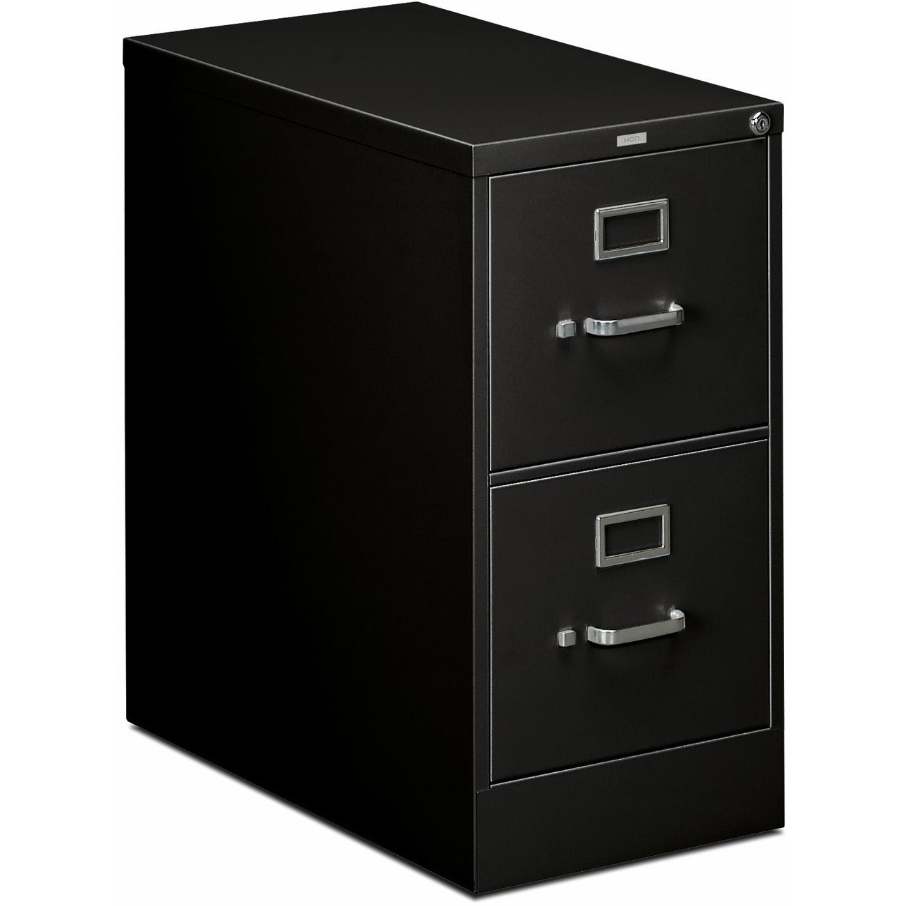 HON File Ltr 2Drw W/Lock Bk