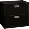 HON File Lat 2Drw 30"-Black