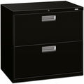 HON File Lat 2Drw 30'-Black