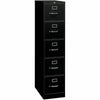 HON File Ltr 5Drw W/Lock Bk