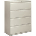 HON File Lateral 4Drw 42' Lgy