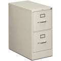 HON File Ltr 2Drw W/Lock Gy