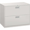 HON File Lat 2Drw 36"-W/Lock Gy