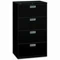 HON File Lat 4Drw 30'-W/Lock Bk