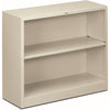 HON Bookcase 2Shlf Mtl 29"H Lgy