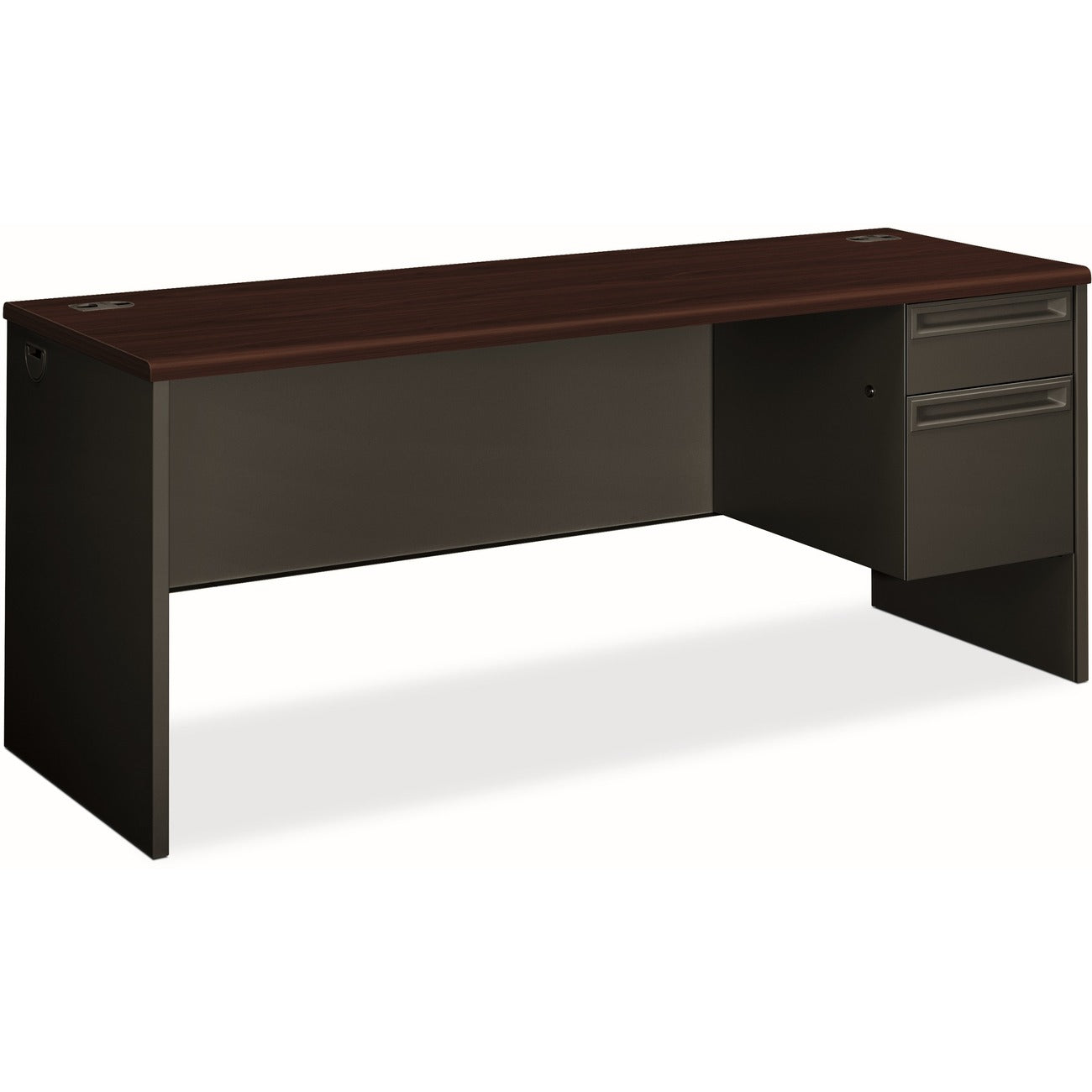 HON Credenza Sgl Ped Rt My/Ccl