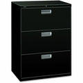 HON File Lateral 3Dwr 30W Bk