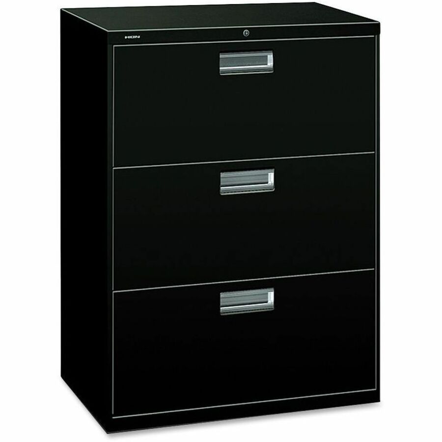 HON File Lateral 3Dwr 30W Bk
