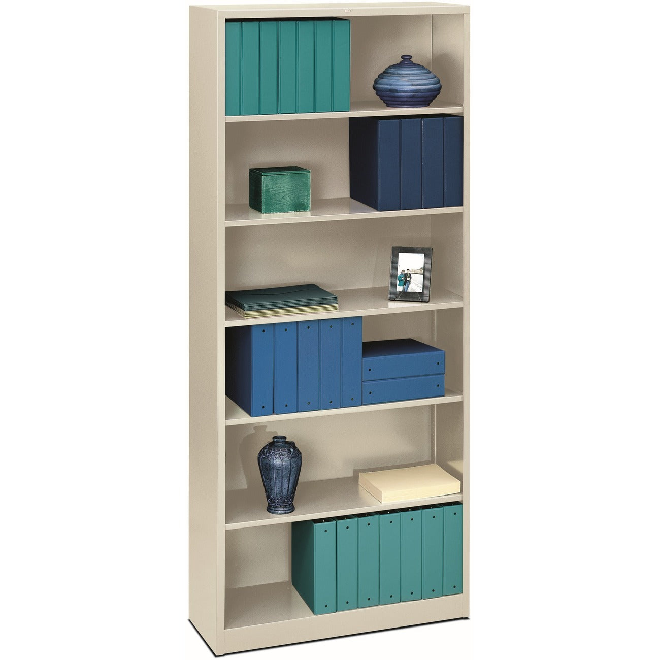 HON Bookcase 6Shlf 82inH Lgy