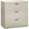 HON File Lat 3Drw 42"-W/Lock Gy