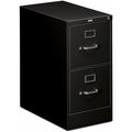 HON File Ltr 2Drw W/Lock Bk