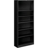 HON Bookcase 6Shlf 82"H Bk