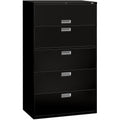 HON File Lat 5Drw 42'-W/Lock Bk