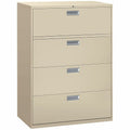HON File Lat 4Drw 42'-W/Lock Py